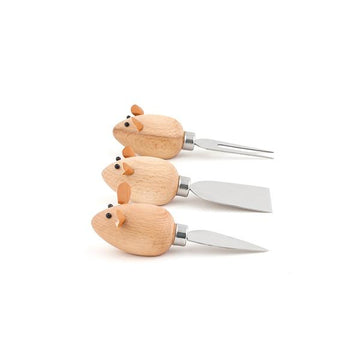 Kikkerland - Mice Cheese Knives